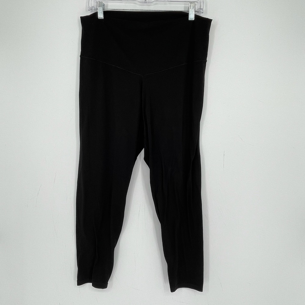 OFFLINE by Aerie Women's Black Real Me Xtra 7/8 High Rise Leggings Size XXL